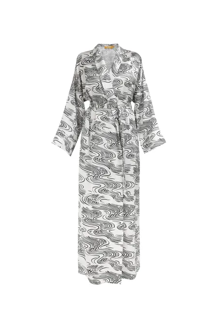 Халат из шёлка 