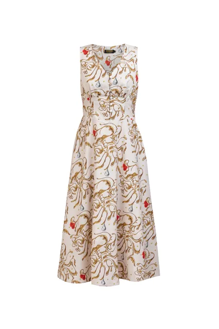 Сарафан с принтом