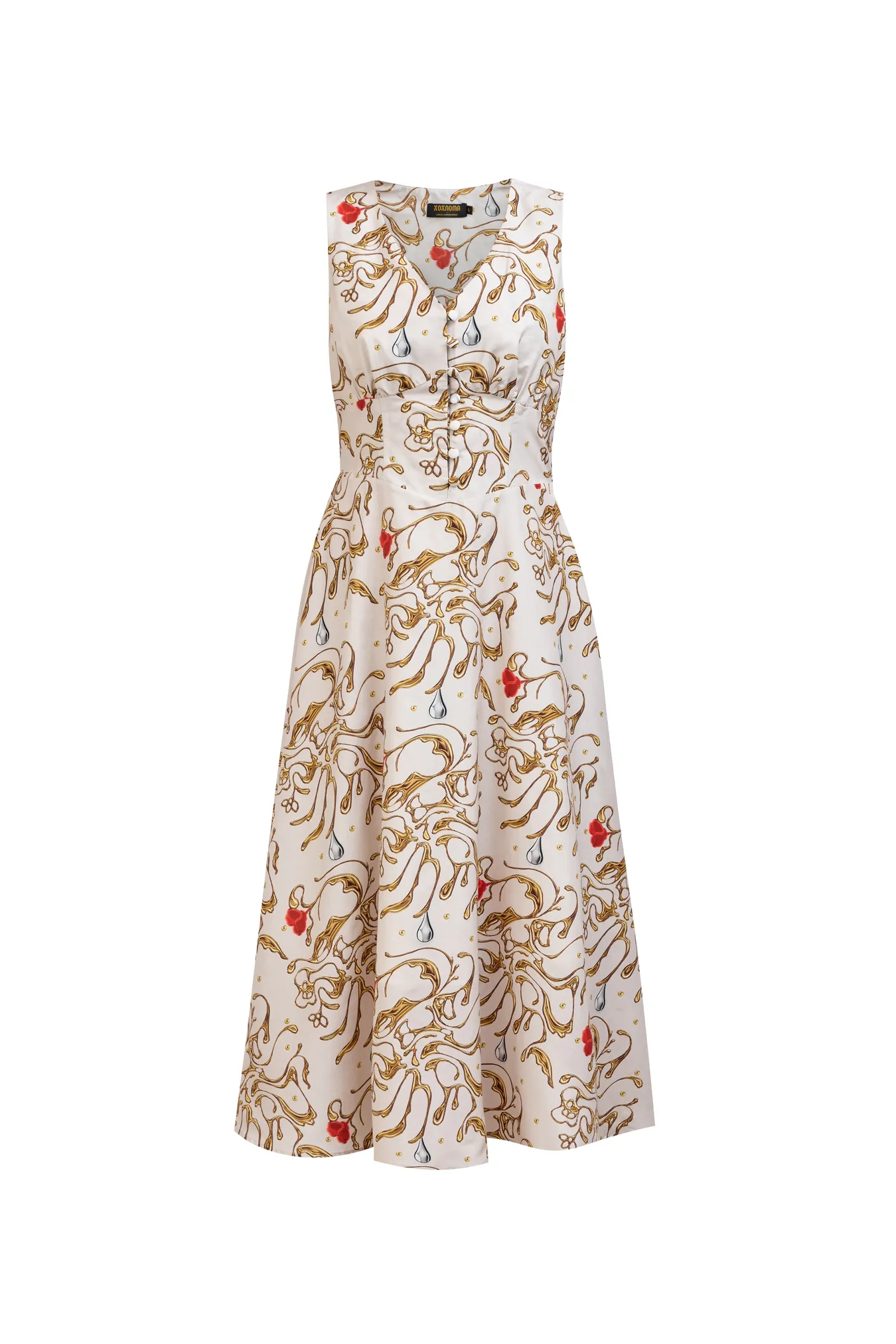 Сарафан с принтом