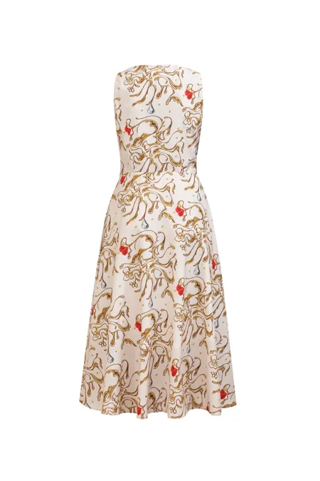 Сарафан с принтом