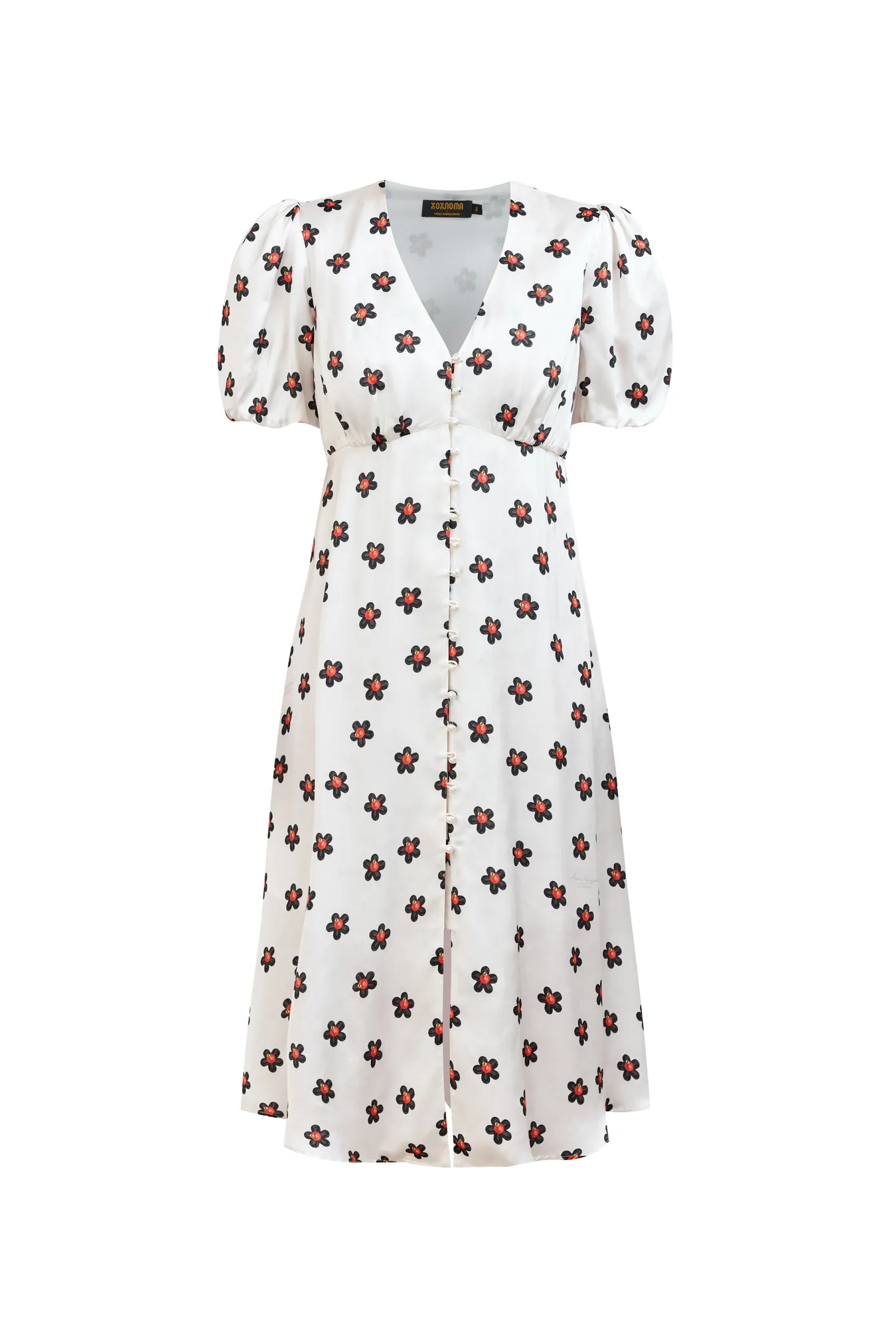 Платье с принтом