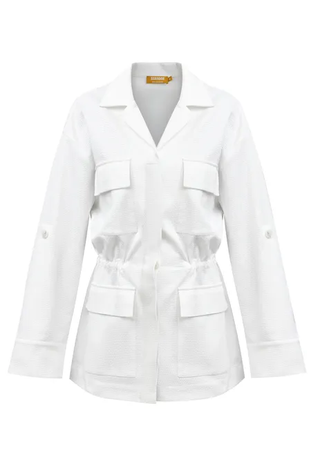 Жакет с карманами 