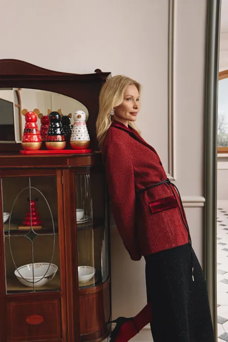 Жакет из смесовой шерсти