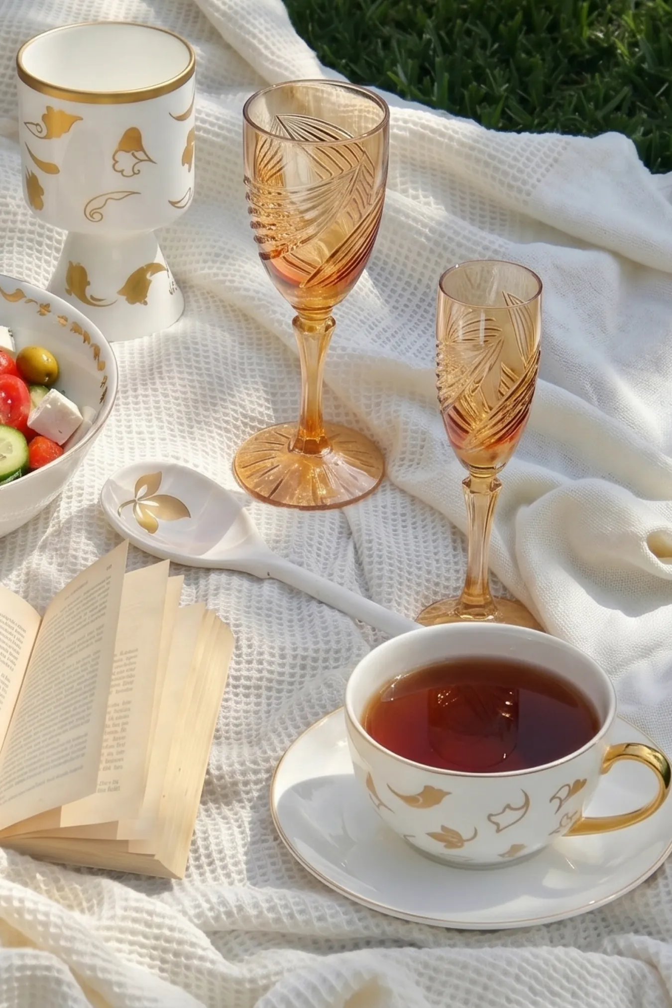 Чайная пара "Утренняя кудрина"