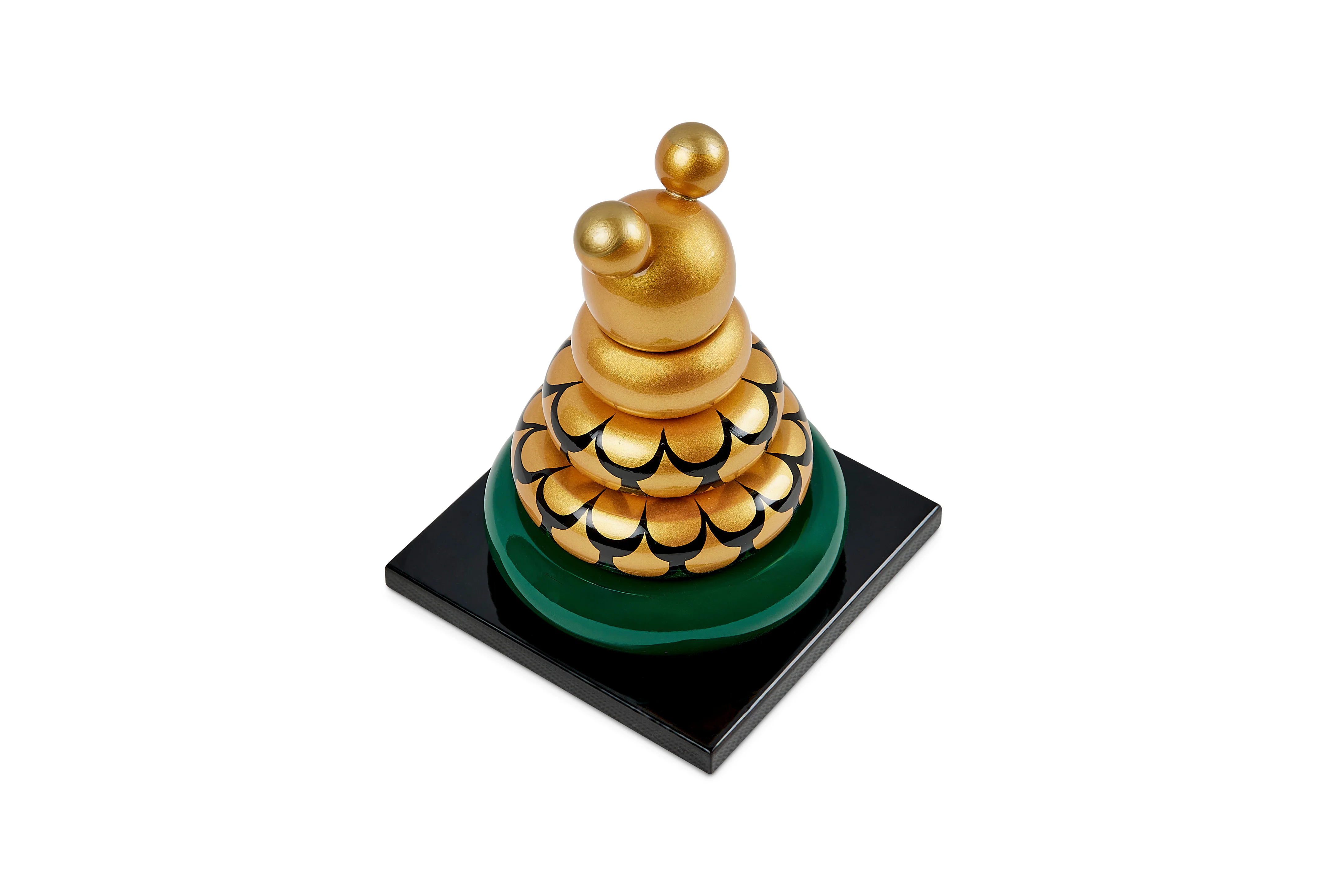 Золотой/Зеленый/Черный