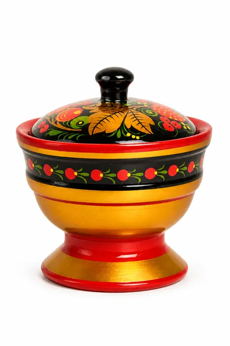 Солонка "Хохлома" 