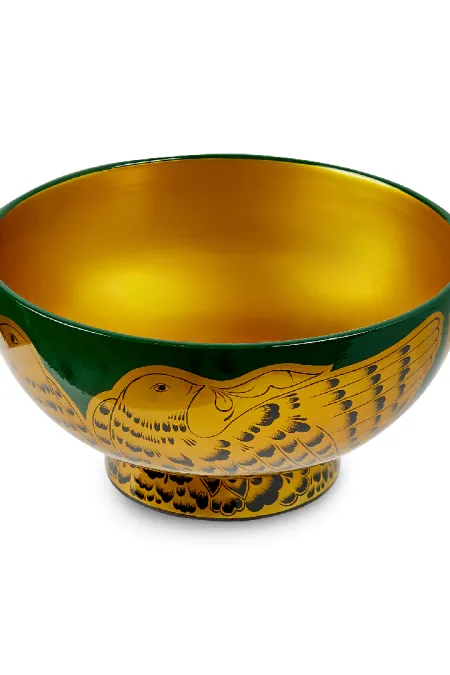 Ваза для фруктов «Новая Хохлома»