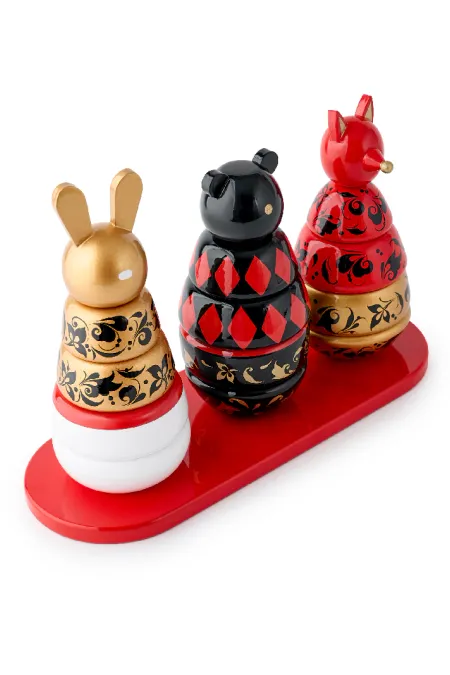 Модель для коллекционирования «Лесные животные» малая