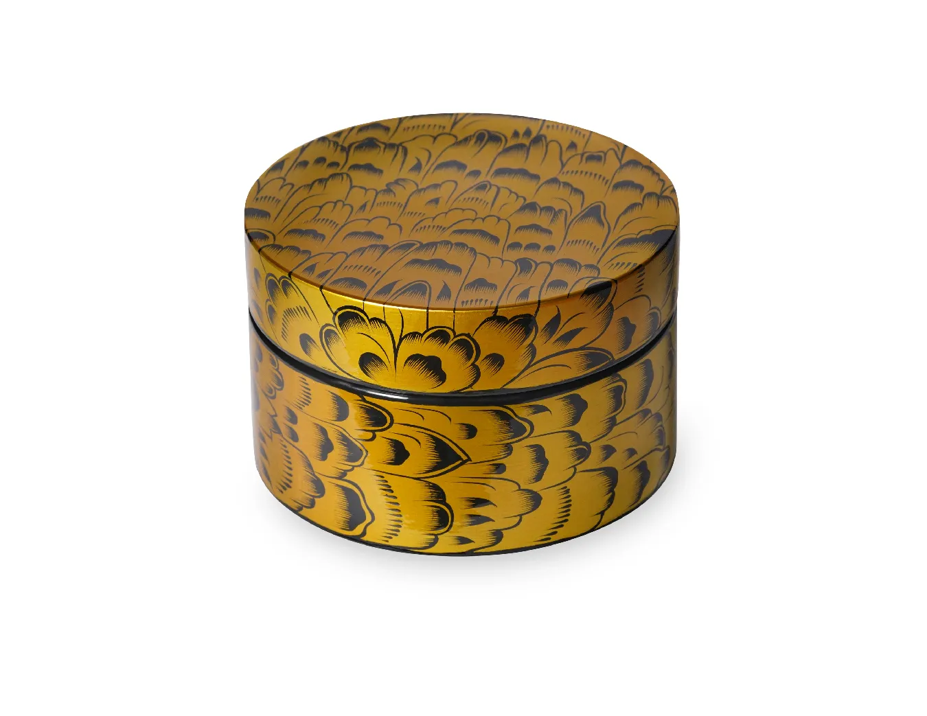 Сахарница «Царская» (дерево, хохломская роспись)