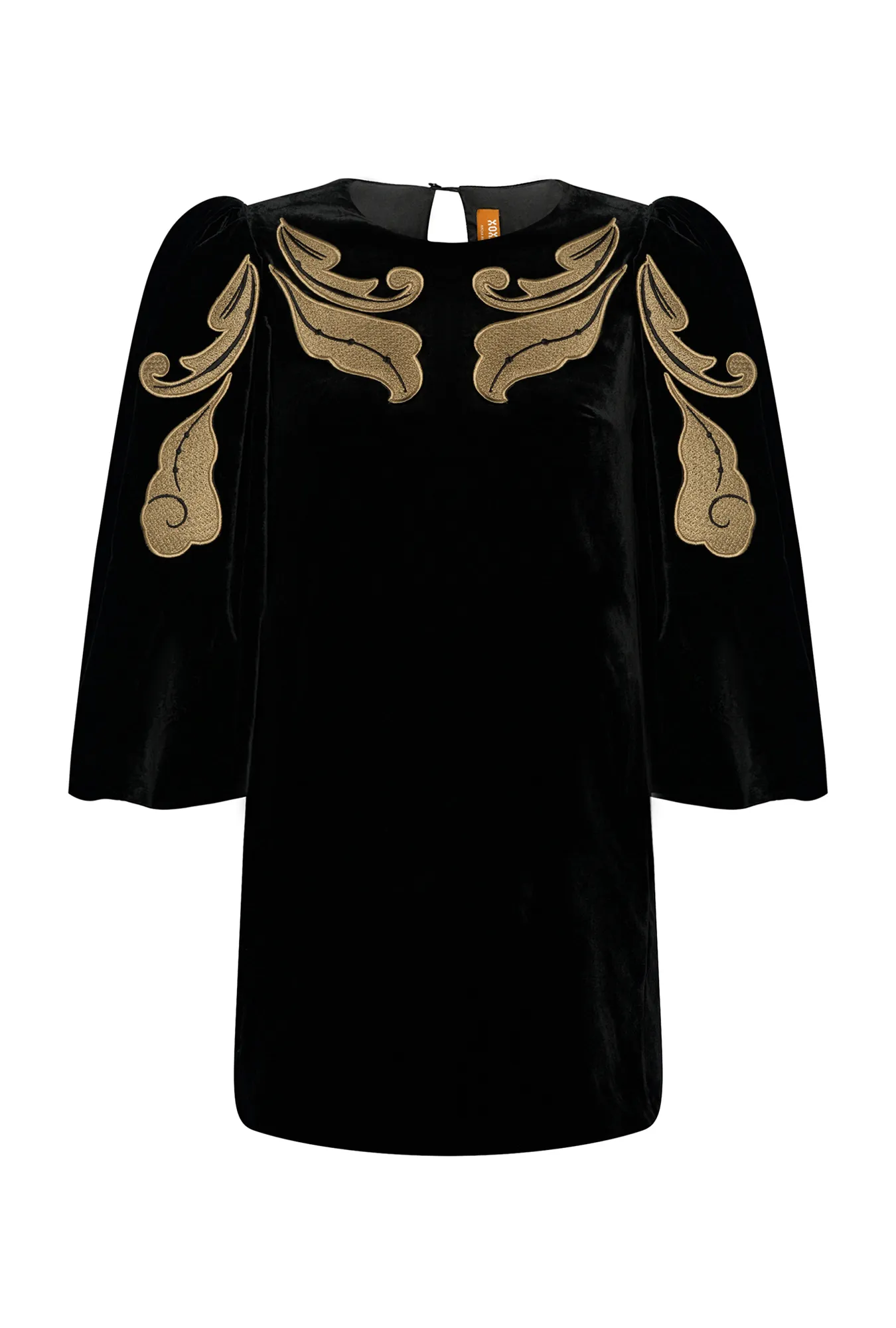 Бархатное платье