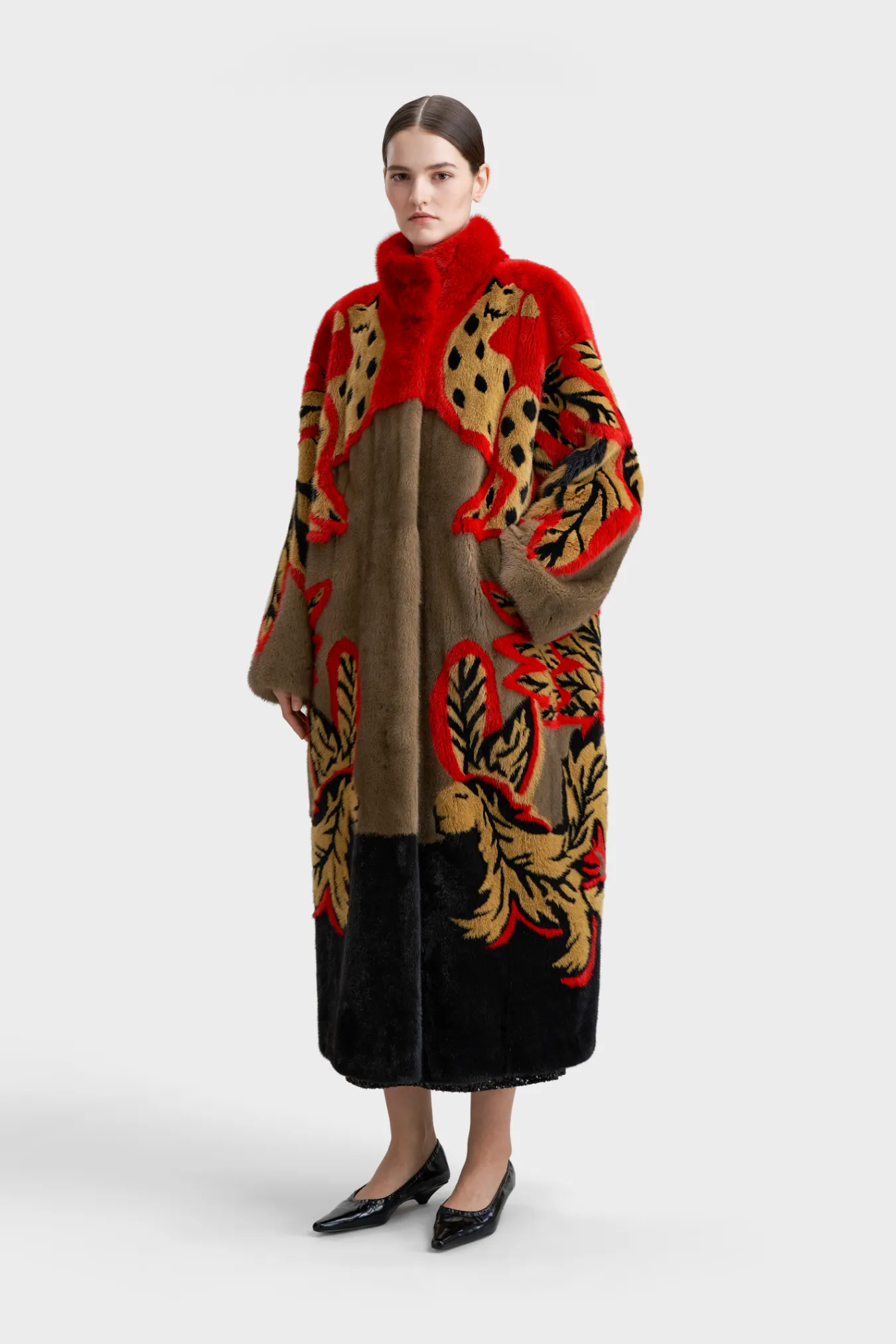 Шуба из натурального меха