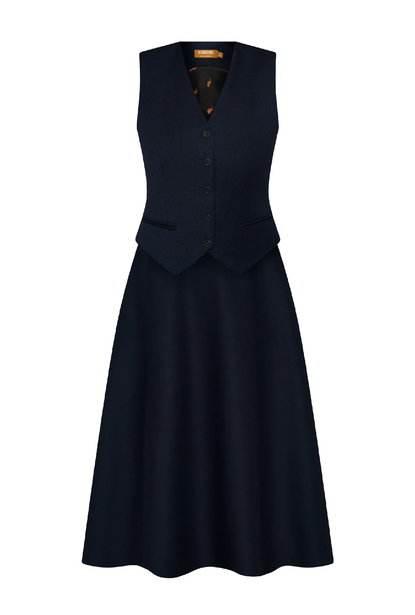 Шерстяной жилет