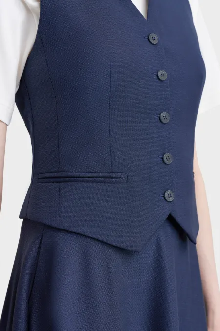 Шерстяной жилет