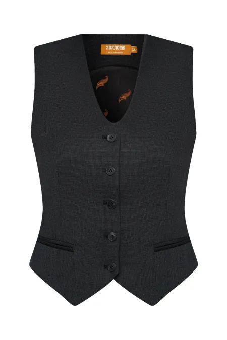 Шерстяной жилет