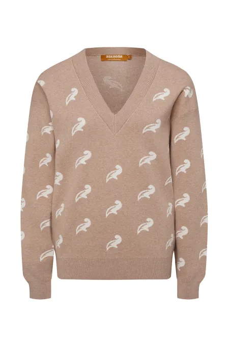 Трикотажный джемпер