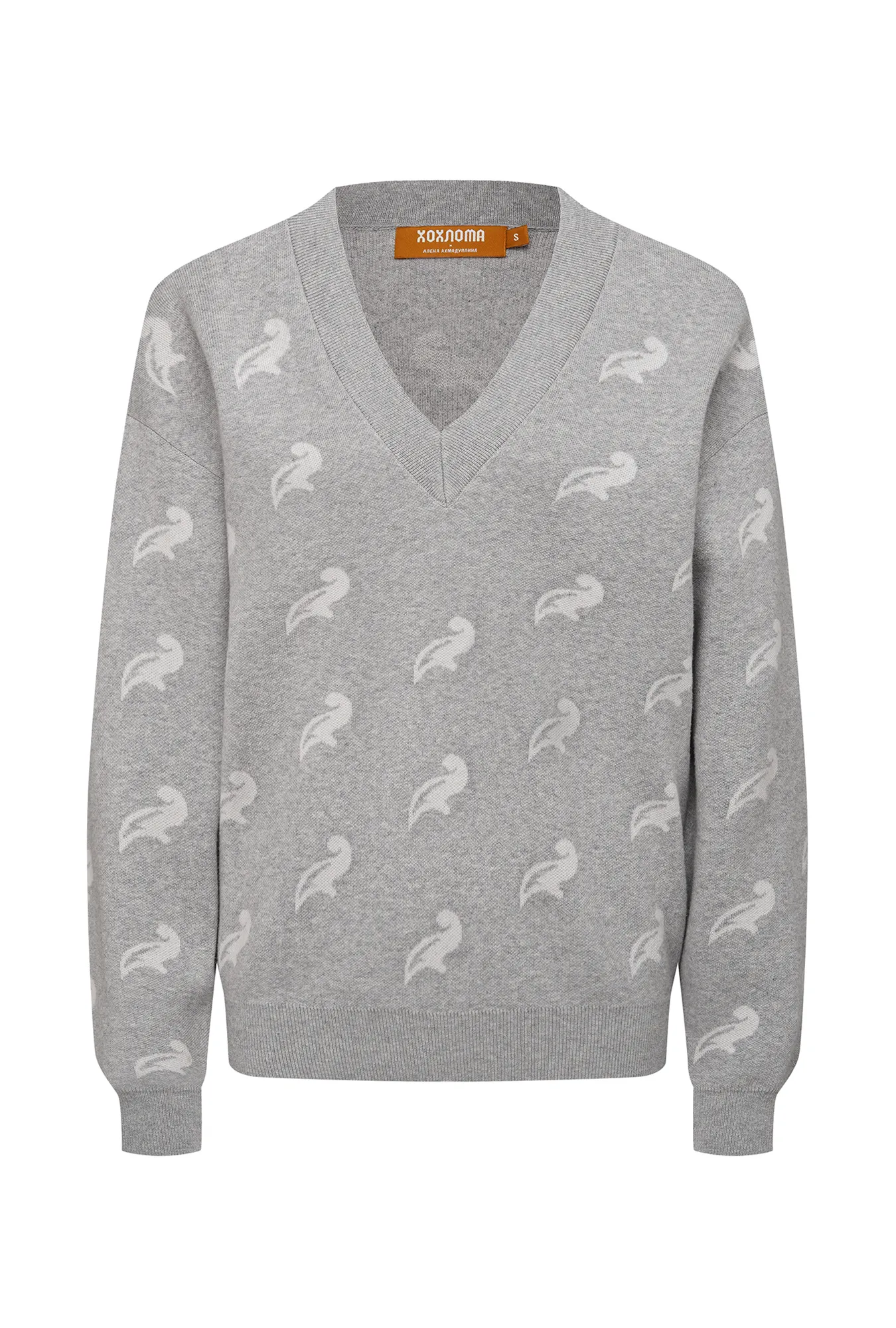 Трикотажный джемпер