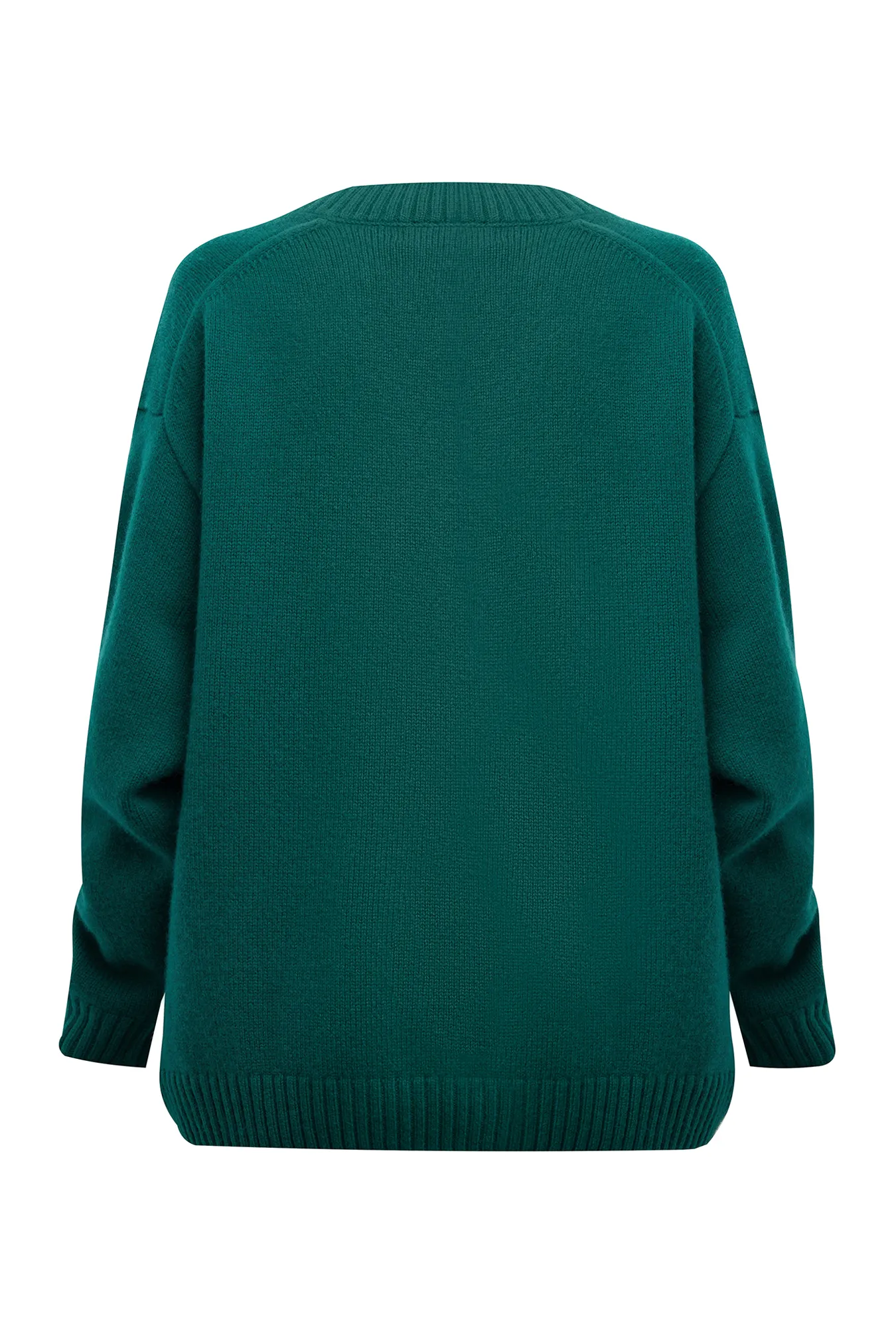 Джемпер из шерстяной пряжи