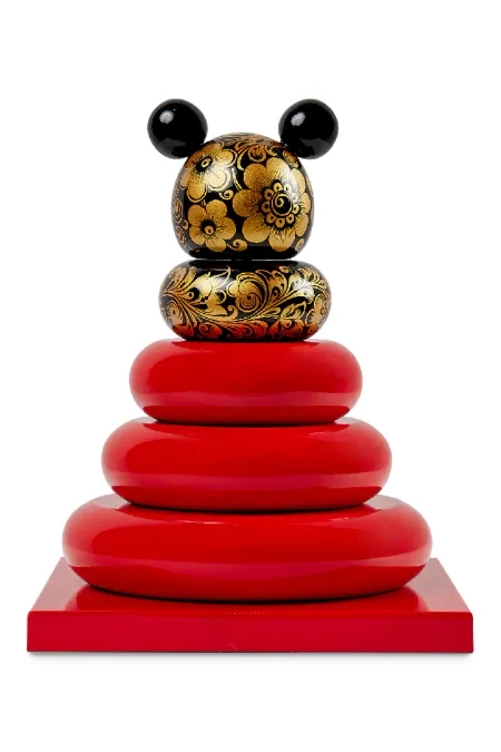 Пирамидка интерьерная «Новая Хохлома»