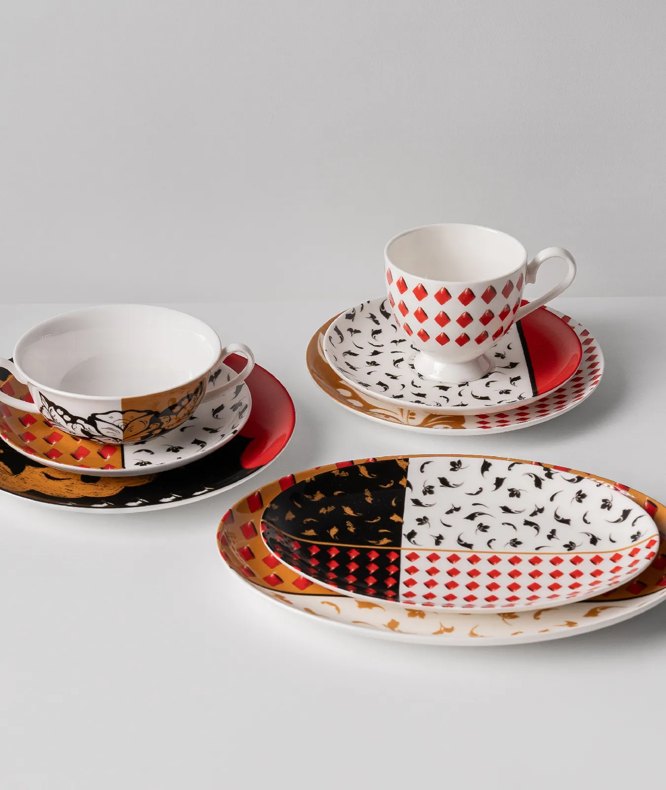 Кофейная пара, коллекция «Орнаментальные блоки»