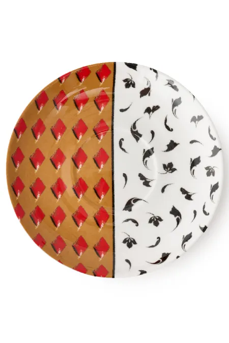 Супница порционная с подстановочным блюдцем, коллекция «Орнаментальные блоки»