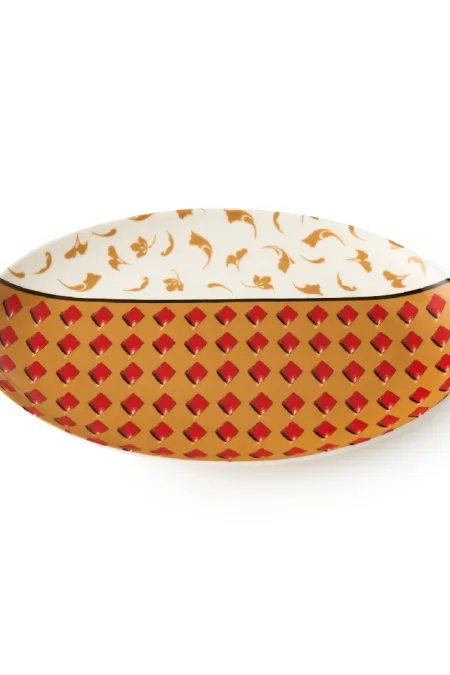 Овальное блюдо, коллекция «Орнаментальные блоки»