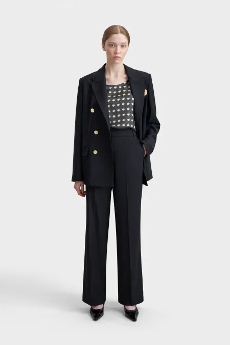 Классические брюки из премиальной шерсти