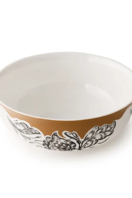 Пиала «Цветы», коллекция «Перья на золоте»