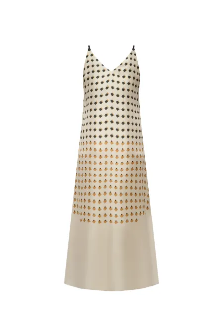 Платье-комбинация из премиального шелка