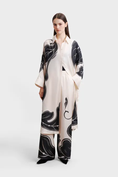 Брюки из премиального шелка