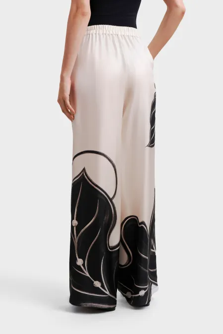 Брюки из премиального шелка