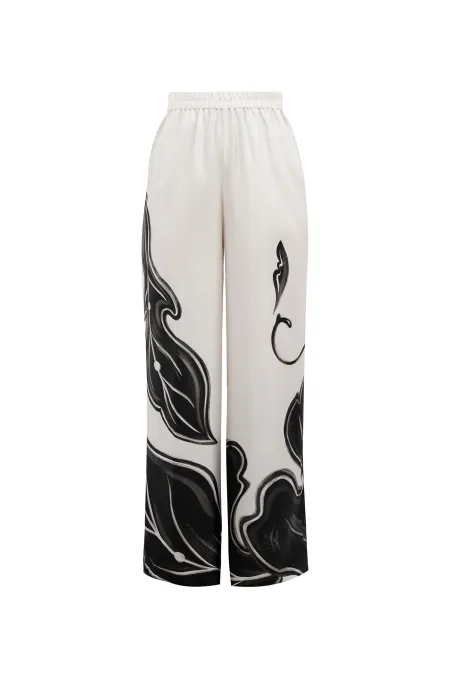 Брюки из премиального шелка