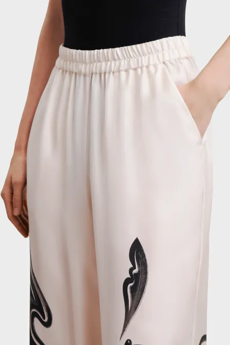 Брюки из премиального шелка