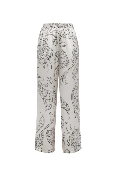 Брюки из премиального шелка