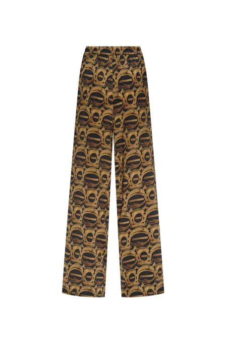 Брюки из премиального шелка