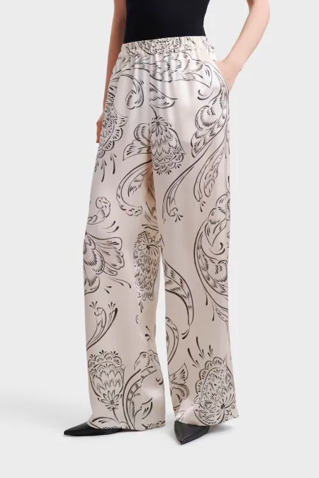 Брюки из премиального шелка