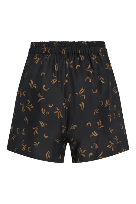 Шорты удлиненные из премиального шелка