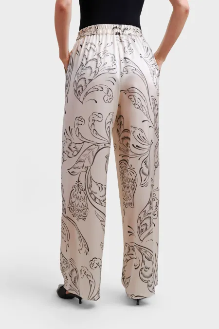 Брюки из премиального шелка