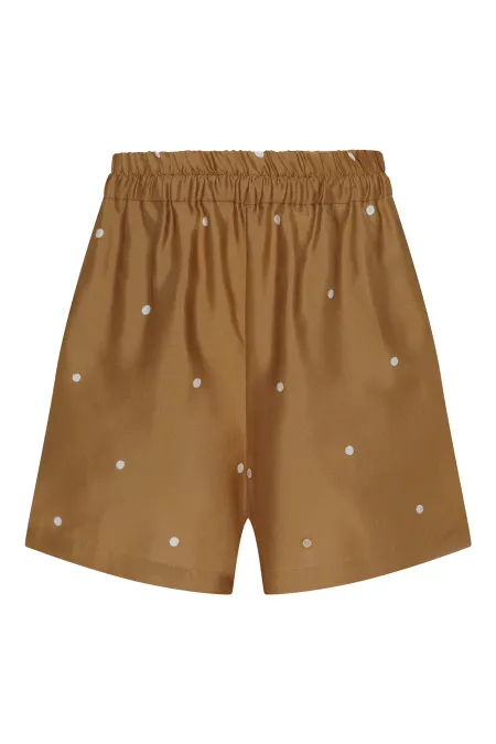 Шорты удлиненные из премиального шелка