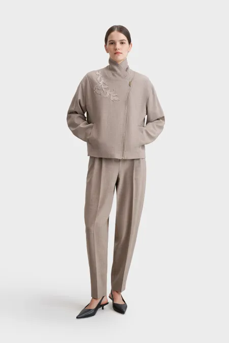 Классические брюки из шерсти