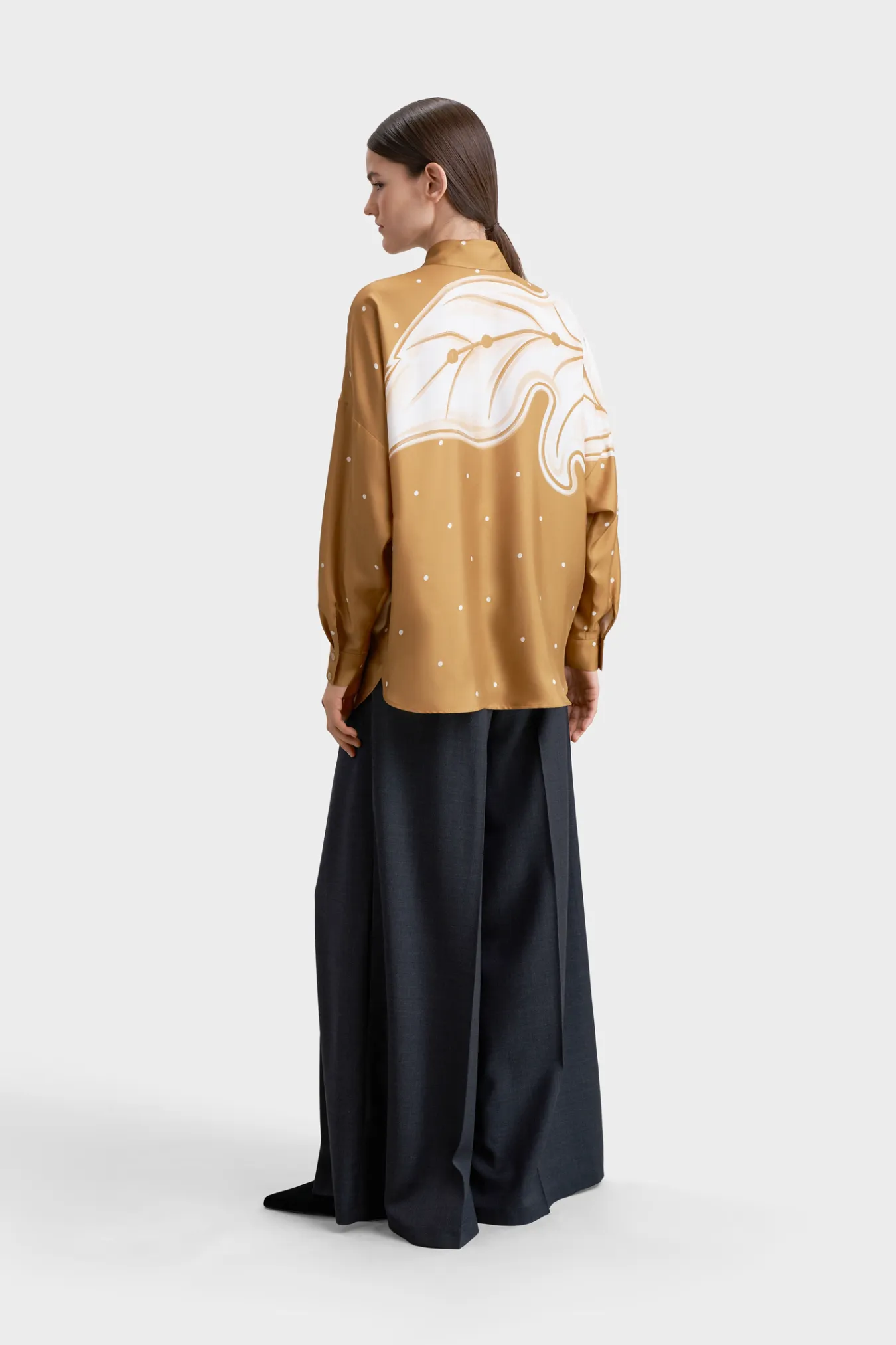 Блузка из премиального шелка