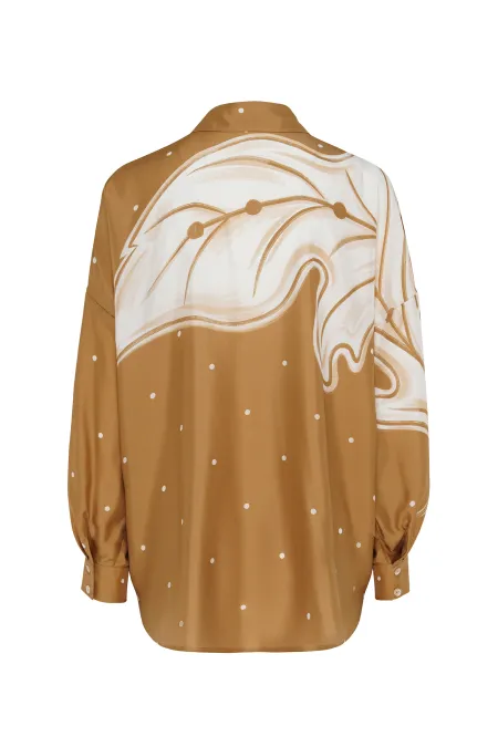 Блузка из премиального шелка
