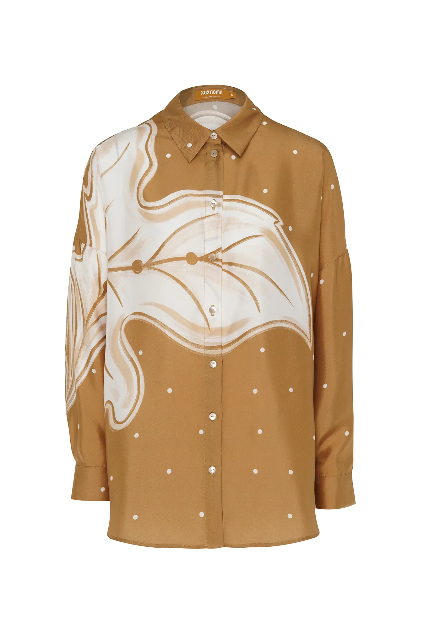 Блузка из премиального шелка