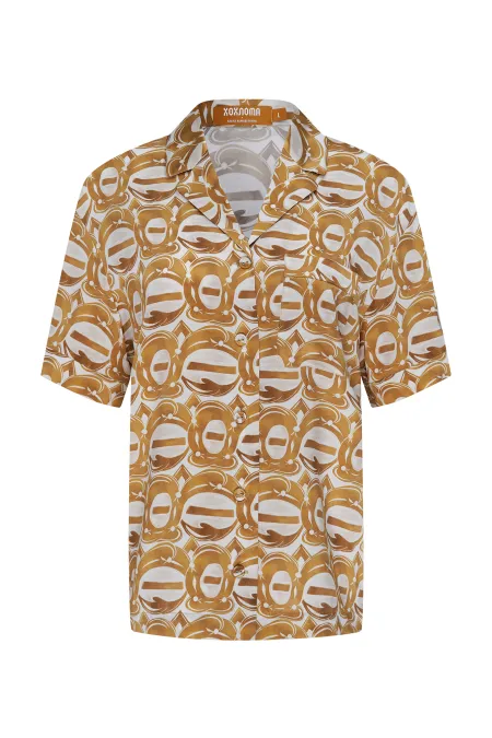 Шелковая блуза женская