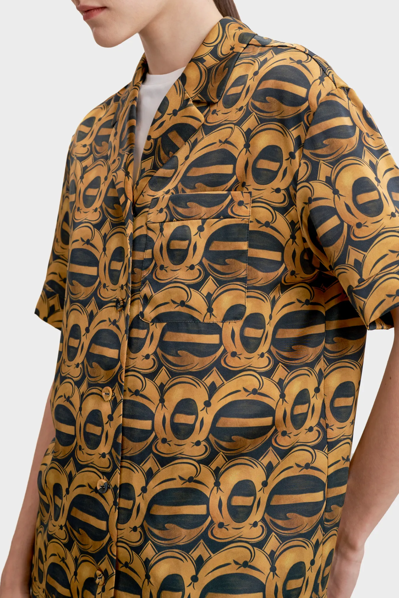 Шелковая блуза женская