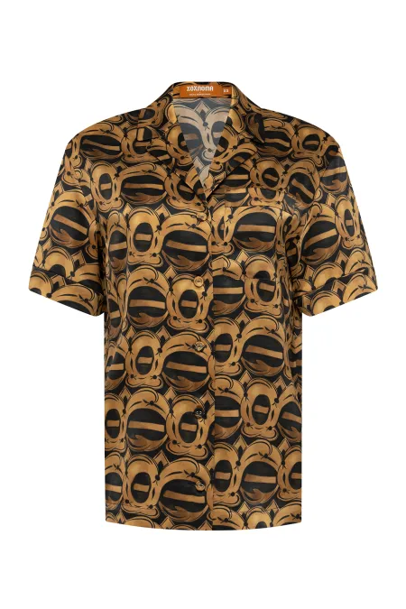 Шелковая блуза женская