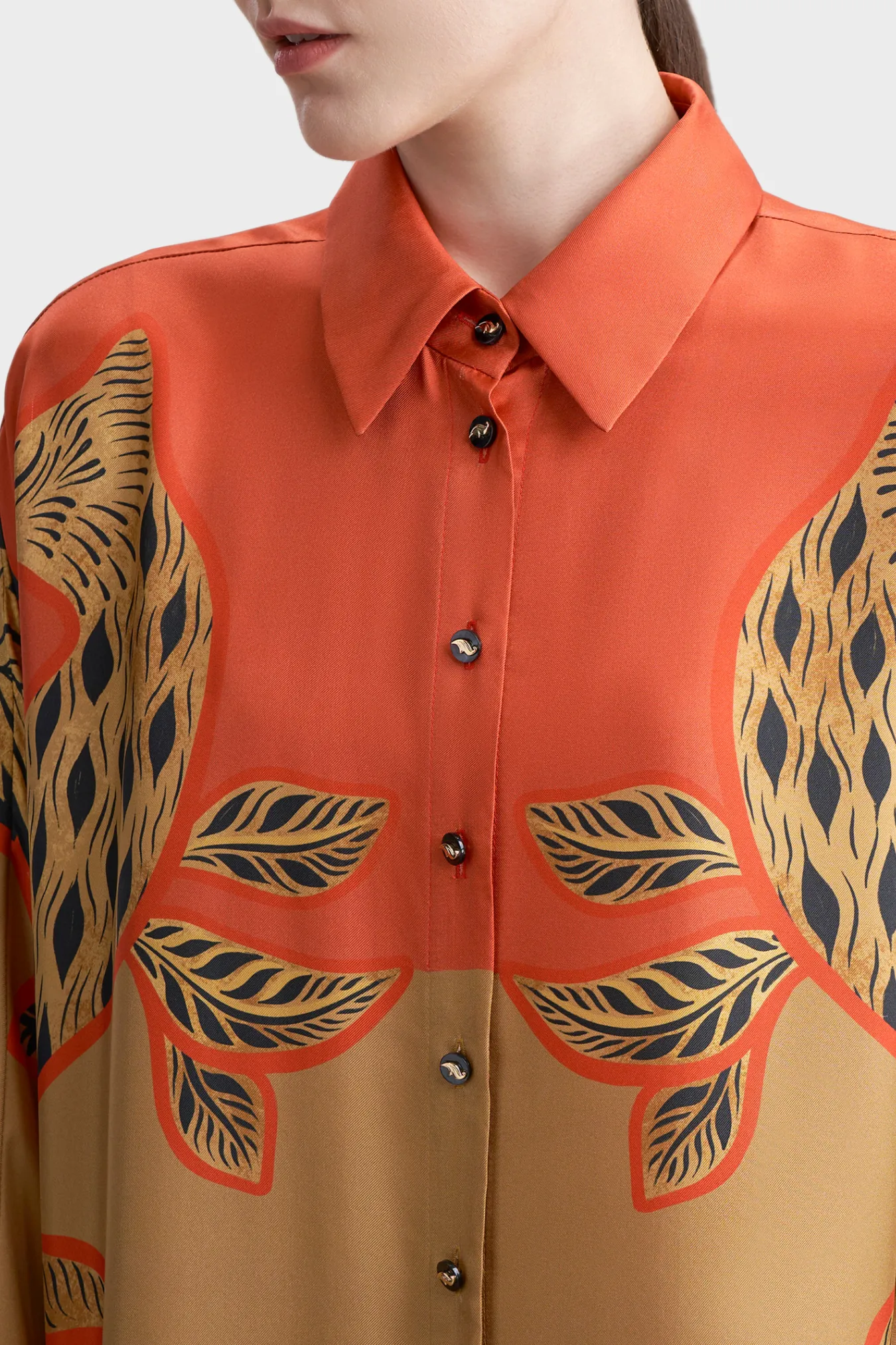 Шелковое платье