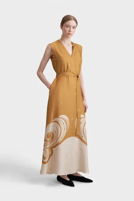 Шелковое платье