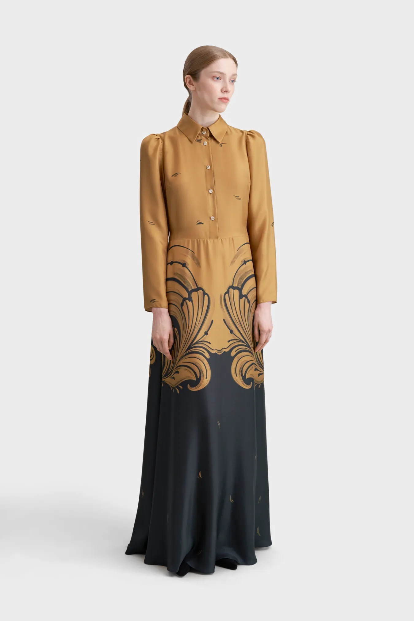 Шелковое платье