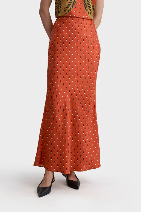 Шелковая юбка