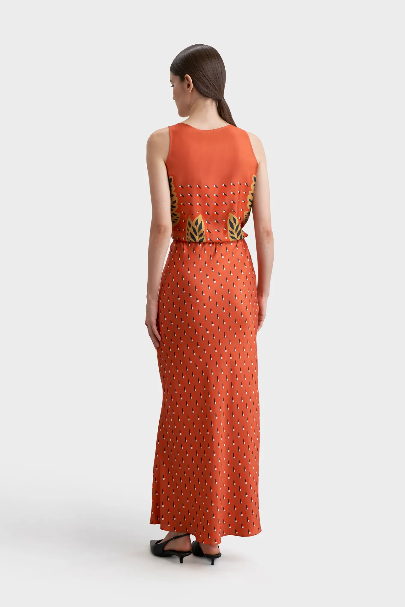 Шелковая юбка